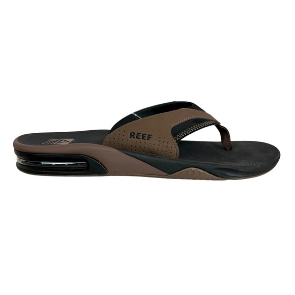 Reef Fanning Men's Bottle Opener Flip-Flop Thong Beach Sandals  US 12  NWOB - Picture 4 of 13